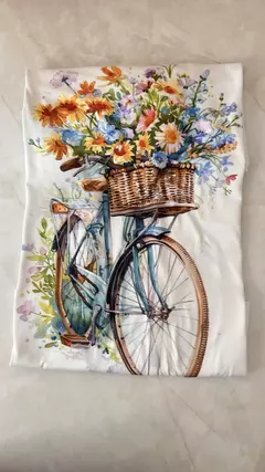 BICICLETA LAÇO AZUL - SUEDE na internet