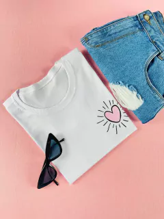 T-shirt Canelada Coração