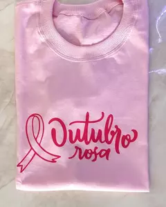 OUTUBRO ROSA - ALGODÃO - comprar online
