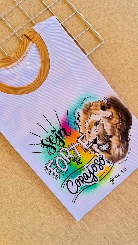 T-SHIRT CANELADA JOSUÉ 1: 9 - comprar online
