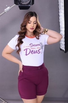 T-SHIRT CANELADA O MEU SOCORRO VEM DE DEUS na internet