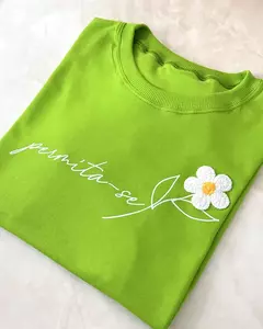 PERMITA-SE FLOR - ALGODÃO - comprar online