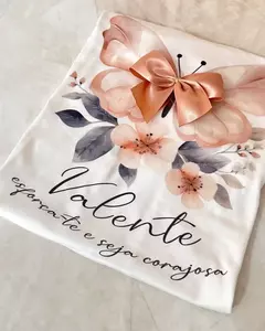 BORBOLETA VALENTE LAÇO - SUEDE - Fabi T-shirts