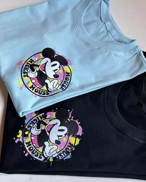 BOLSO MICKEY TINTA - ALGODÃO - comprar online