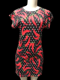Valor na descrição: Vestido flame trend - gola canoa - tamanho M - comprar online
