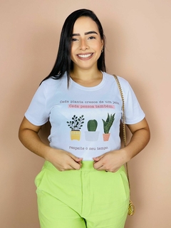 T-shirt Canelada Respeite seu tempo