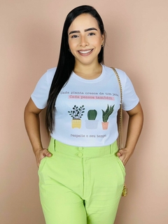 T-shirt Canelada Respeite seu tempo na internet