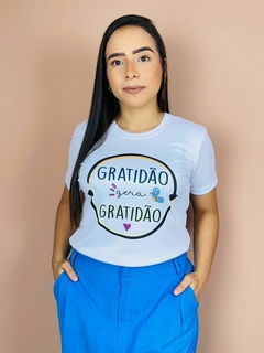 T-shirt Canelada Gratidão gera gratidão - comprar online