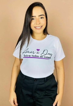 T-shirt Canelada T-shirt Canelada Amar a Deus sobre todas as coisas na internet