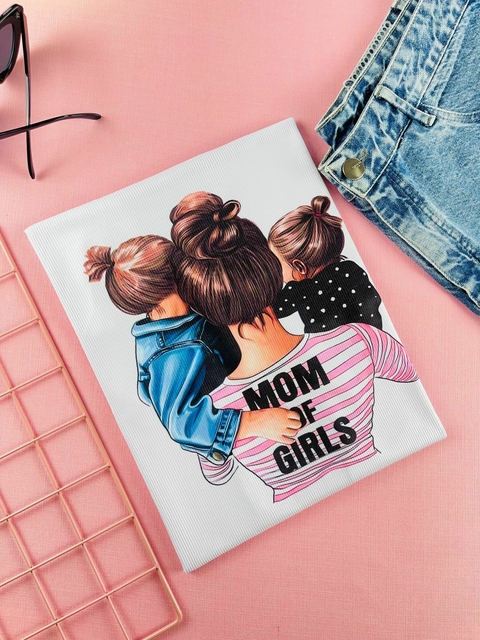 T-shirt Canelada Mom of Girls