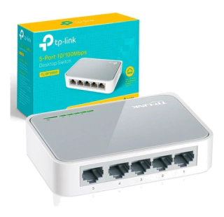 10Switch 5 Puertos Tp Link Tl Sf1005d 10/100 Mbps 5 Bocas