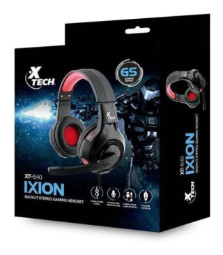 Auricular Xtech Hdst Ixion Gamer Wrd Light Usb 3.5mm Xth-541