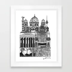 Berlín enmarcado - comprar online