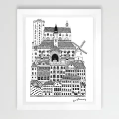 Copenhague enmarcado - comprar online