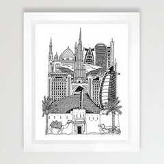Dubai enmarcado - comprar online