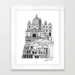 Roma enmarcado - comprar online