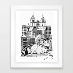 Sydney enmarcado - comprar online