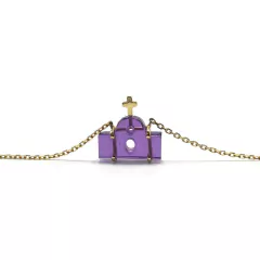 Colar Capela Bonfim ametista - comprar online