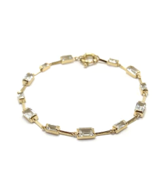 Pulseira topázio branco - comprar online