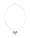Colar laço com diamante
