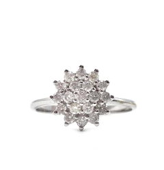 Anel chuveiro diamantes - comprar online