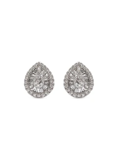 Brinco gota pizza diamante
