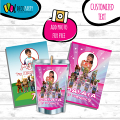 Roblox Birthday Party Favors Girl, Roblox decoration party set, Roblox Party Favors Set - buy online