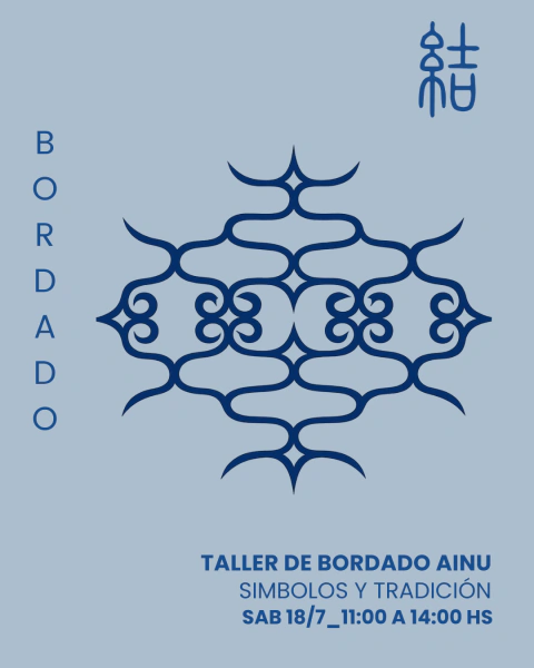 Workshop de de Bordado Ainu: Símbolos y tradición. Nueva fecha