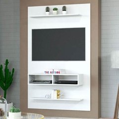 Painel Para Tv 42 Com Nicho E Prateleiras Byte-Viero - comprar online