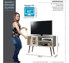 Rack Retro Para Tv Até 42 Virtus - loja online