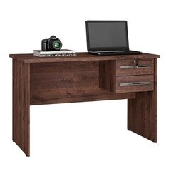 Mesa Para Computador Escrivaninha Com 2 Gavetas Byte