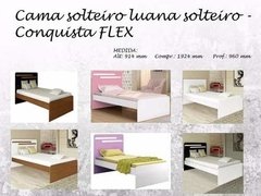 Cama Solteiro Luana - comprar online