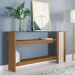 Aparador Com Tampo de Vidro Frizz Madetec - R&F Colchões e Móveis
