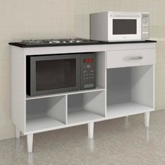 Balcão para Cooktop 4 Bocas 3 Portas 1 Gaveta Palace na internet