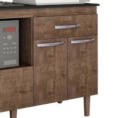Balcão para Cooktop 4 Bocas 3 Portas 1 Gaveta Palace - comprar online
