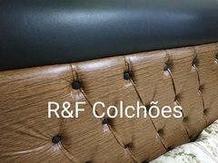 Cabeceira King Estofada 1,95 Venezza Bonnan - R&F Colchões e Móveis