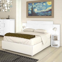 Cabeceira Casal ou Queen com Prateleiras Palma - Kaiki - comprar online