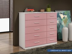 Cômoda 10 Gavetas Color - R&F Colchões e Móveis