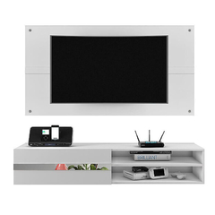 Painel para TV 50" com Nicho e Porta Sorento Mirarack
