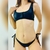 Colaless con tiras Roxy - Negro Metalizado (SBIK12LR) - comprar online