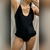 Enteriza Luly Con Volados - Negro (SBIK53LA)