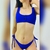 Colaless con tiras Roxy - Azul (SBIK12LQ)