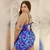 Enteriza Short Emily - Hojas Azules (SBIK52AG)