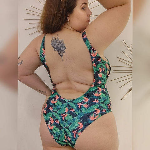 Enteriza Ninna - Amazon Flor Fluo (SBIK58CA)