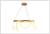 PENDENTE ROPE LED 60W 80CM 2700k DR
