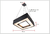 PENDENTE LED QDR OTAN 36W 3000K 3060lm PT - comprar online