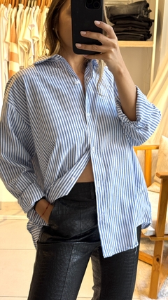 Camisa oversize rayada 001 - comprar online