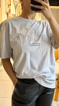 Remera cemento Wash
