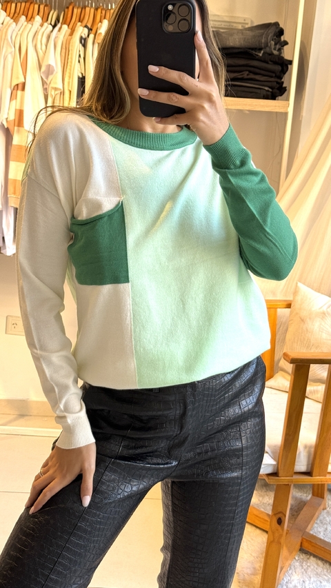 Sweater Bremer ultra verde