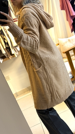 Saco tejido camel - comprar online
